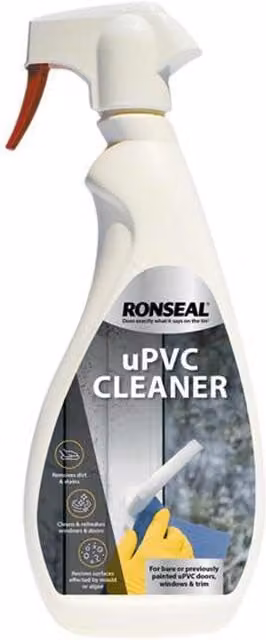 Ronseal uPVC Cleaner, 750ml, White
