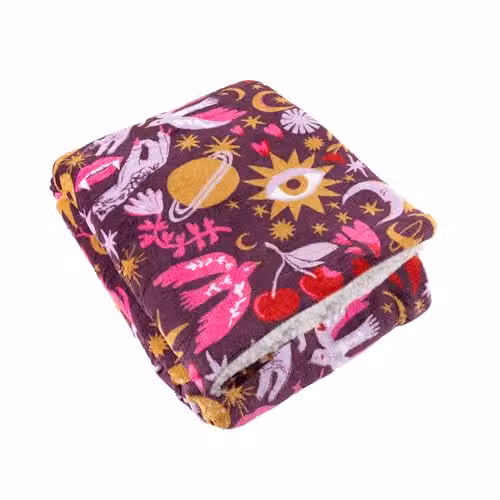 Furn Enchanted Pink Multicolour Fleece Throw, W/D/H: 130 x 180 cm – 1