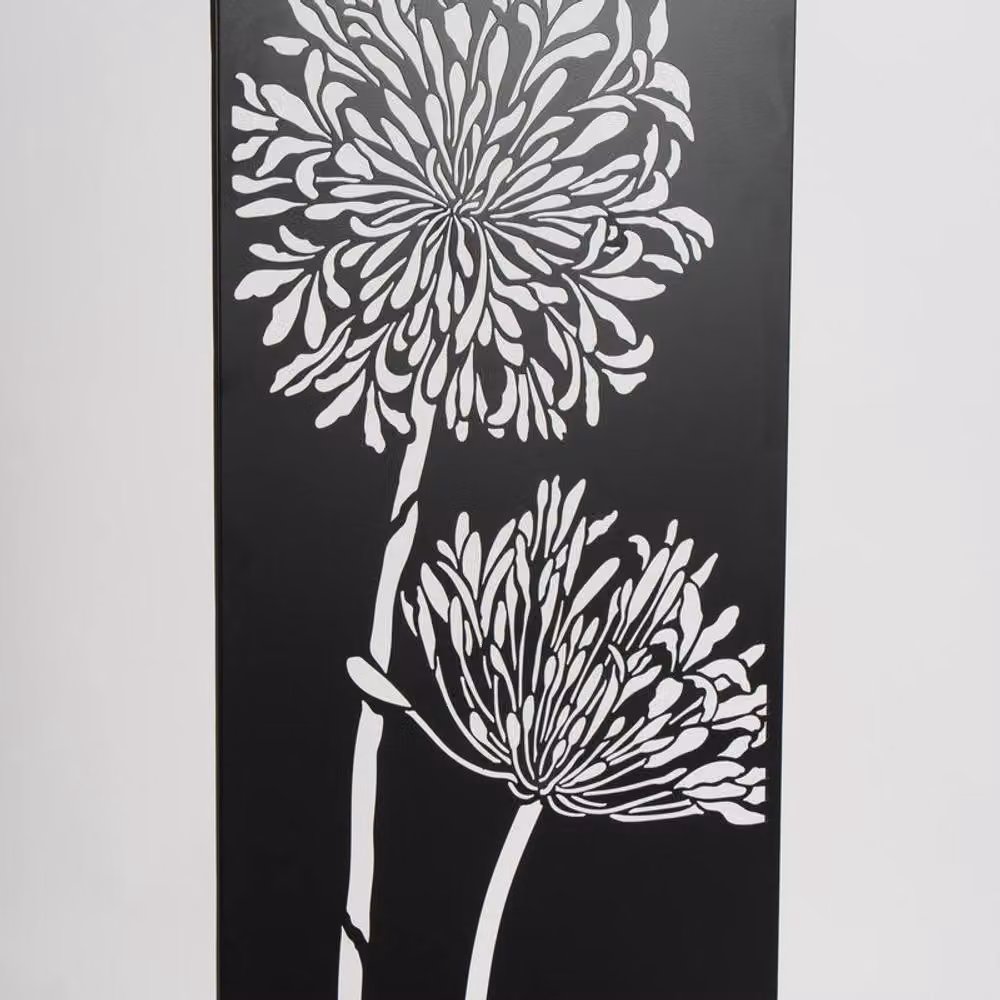 Scottish Everlastings Ltd Black Metal Planter Tub with Screen W: 120 cm, D: 45 cm, H: 25 cm – 2