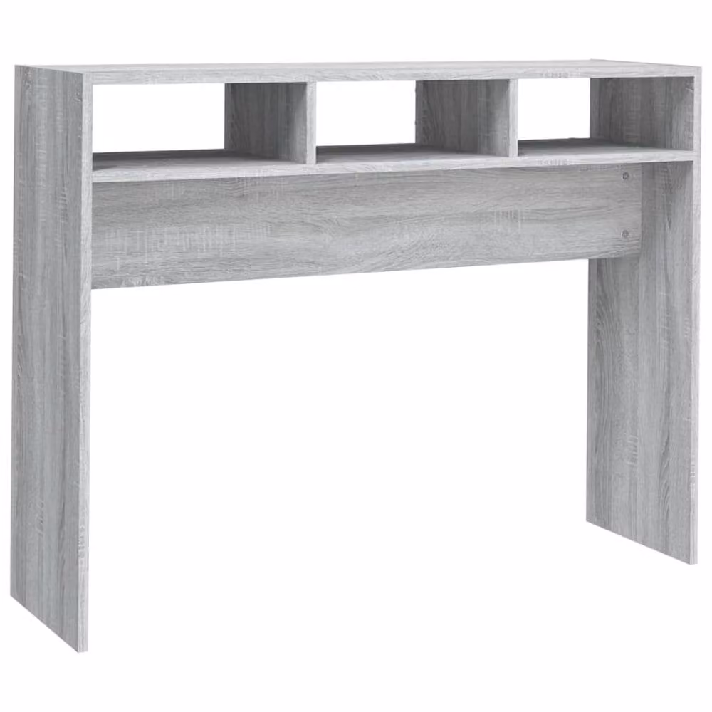 Berkfield Home Decorative Console Table in Grey Sonoma, W/D/H: 105 x 30 x 80 cm – 2