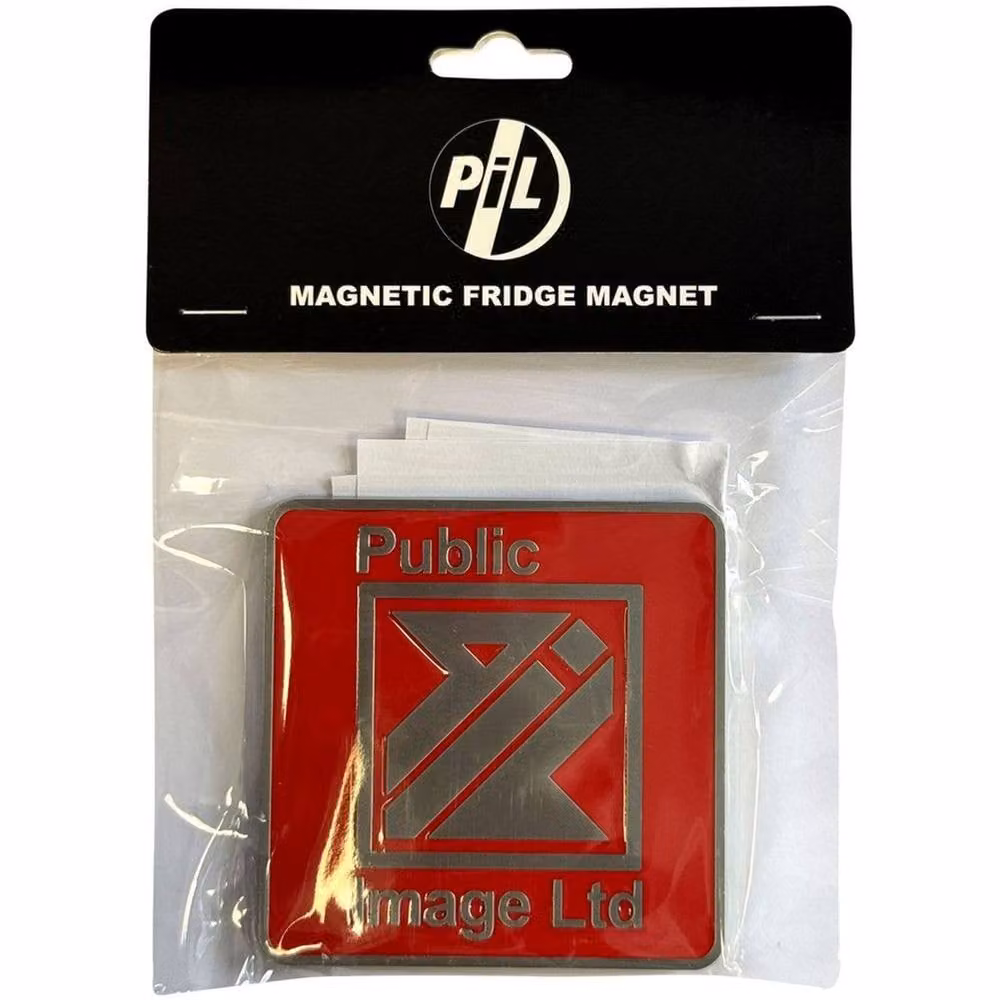 PIL (Public Image Ltd) Logo Fridge Magnet in Red – 2