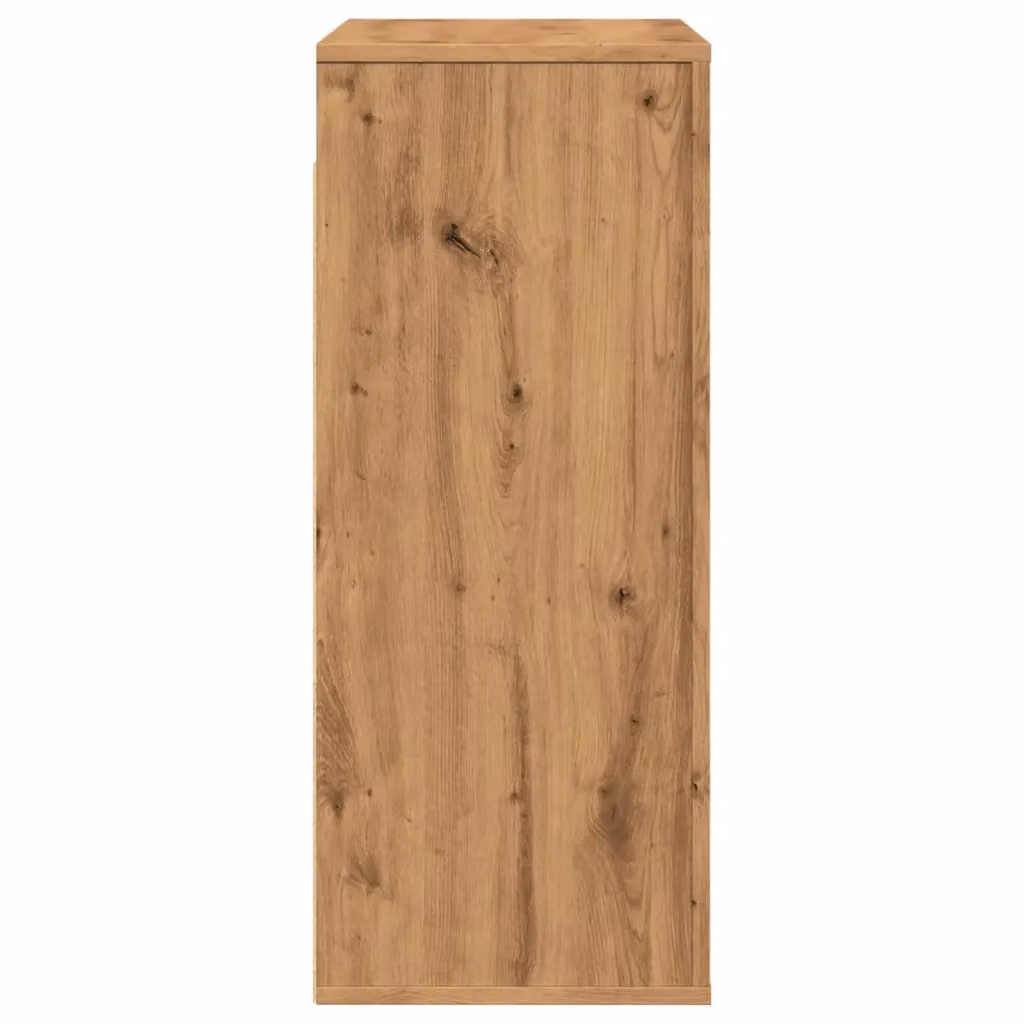 Berkfield Home Artisan Oak Wall Cabinet in Brown, W/D/H: 80 x 33 x 80 cm – 3