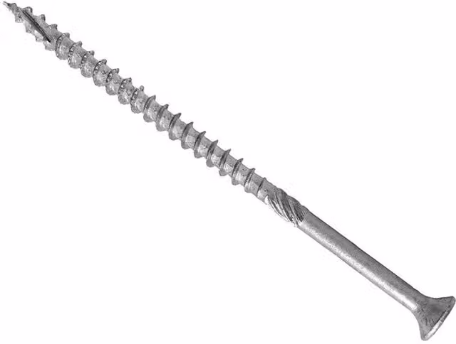 Forgefix Forgefast Exterior Elite 2000 Pozi Compatible Wood Screws, Grey, 4 x 40mm, Box of 350