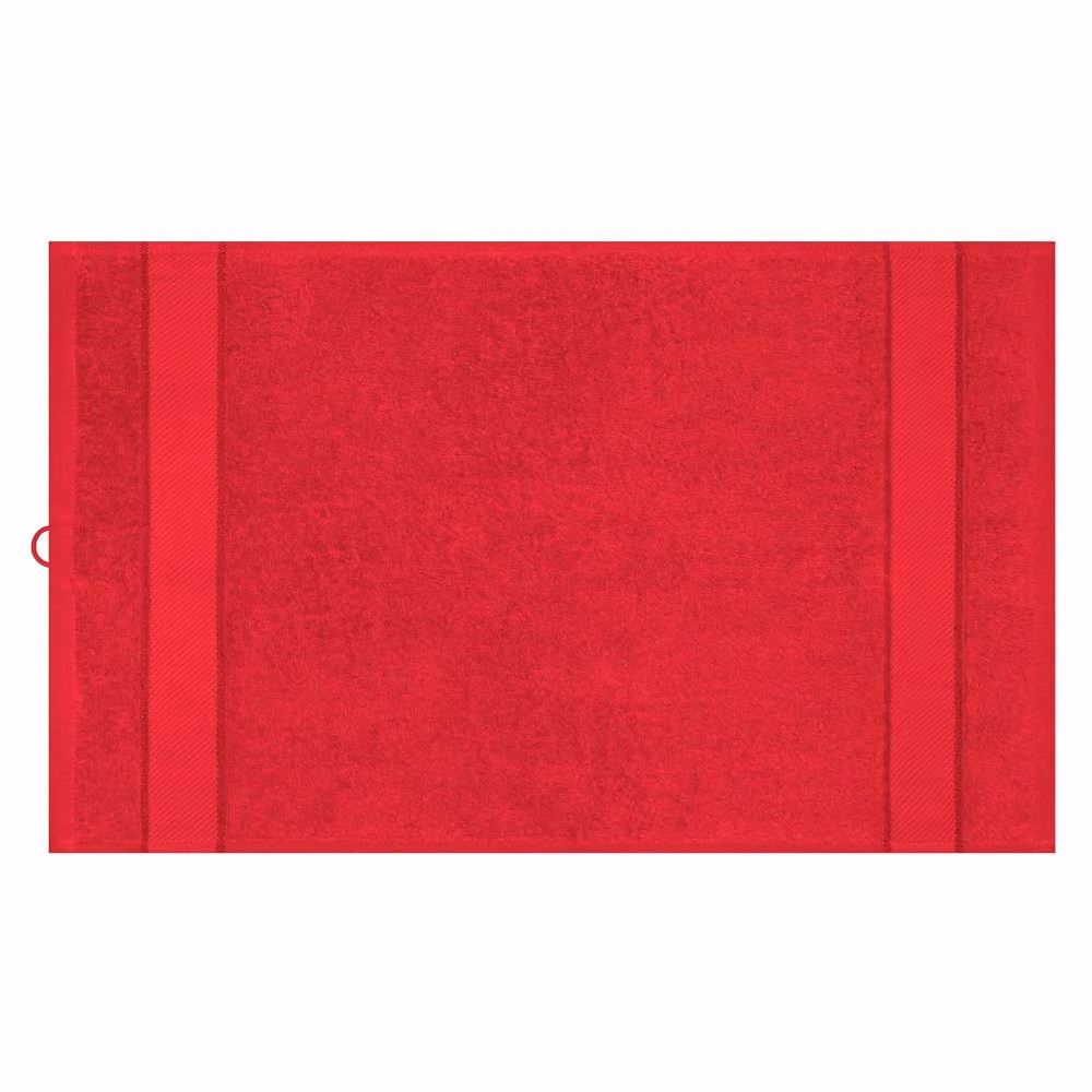 Myrtle Beach Red Ringspun Cotton Terrycloth Guest Towel – 2