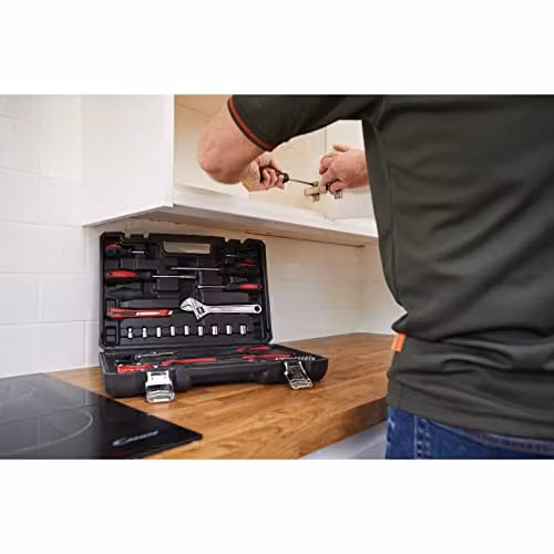 Draper 43 Piece Redline Tool Kit, Red and Black – 3