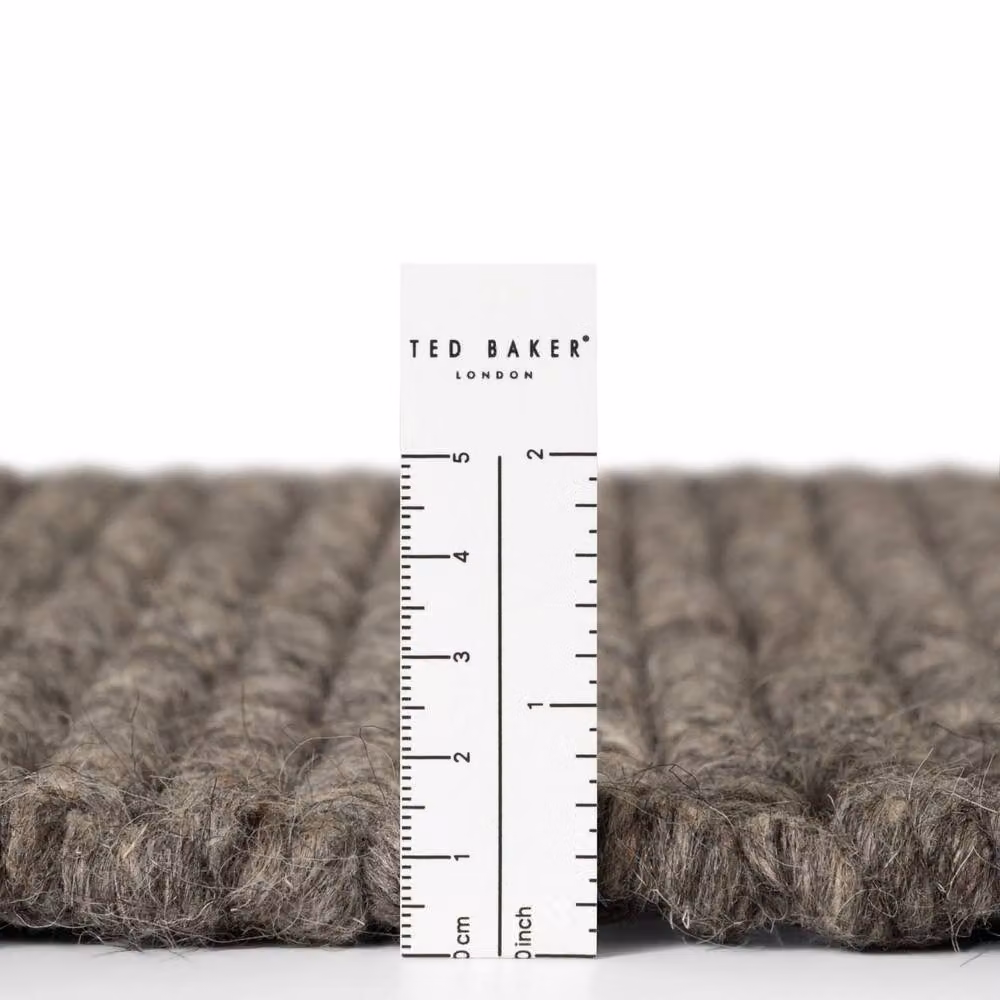 Ted Baker Camden Wool Parker Hand-Knotted Striped Rug in Brown, W: 80 cm, L: 150 cm – 2