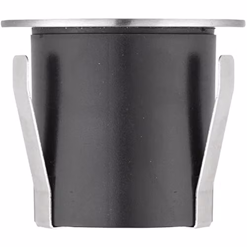 Loops Recessed Outdoor LED Guide Light in Silver Stainless Steel with Warm White Light, IP67 Rated – 2