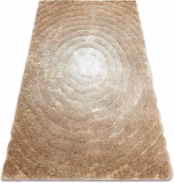 RugsX Flim Beige Rectangular Rug, W: 120 cm, L: 160 cm