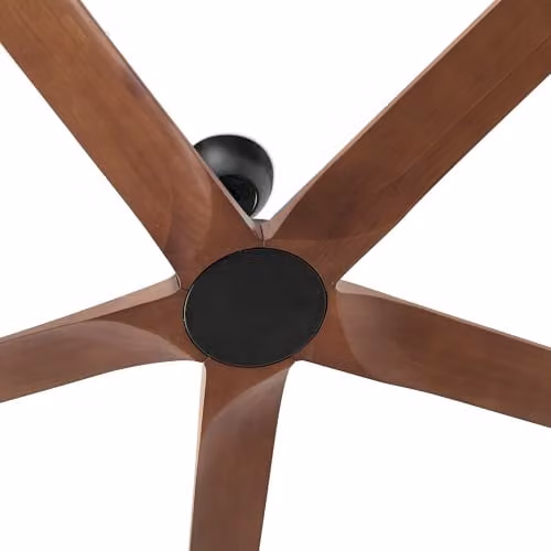 Faro Barcelona Ceiling Fan in Black and Brown – 4