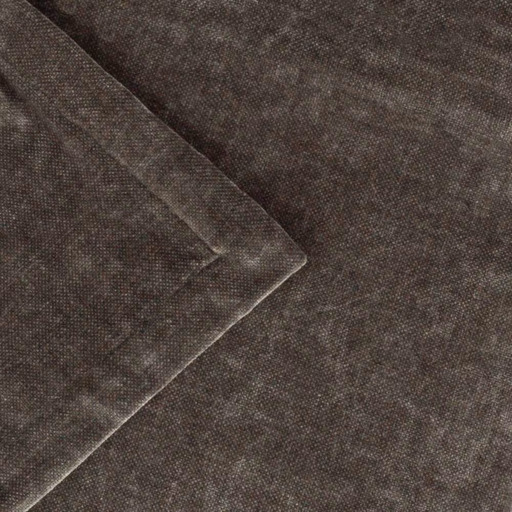 Yard Heavy Chenille Velvet Throw in Anthracite Grey, W: 130 cm, L: 180 cm – 3