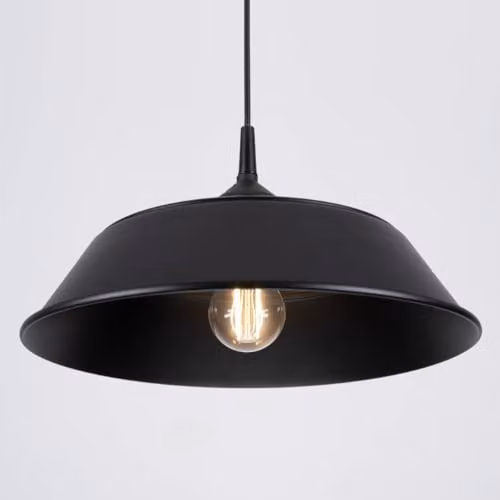 SOLLUX lighting Frika Pendant Light in Black, W/D/H: 34 x 34 x 74 cm – 5