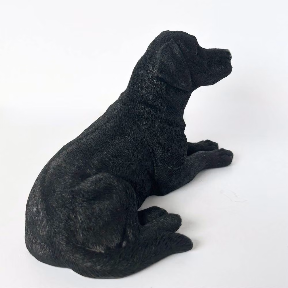 Animal Crackers Black Labrador Dog Figurine – 5