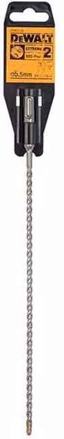 DeWalt SDS Plus Extreme 2 Carbide Tipped Drill Bit in Silver and Multicolour