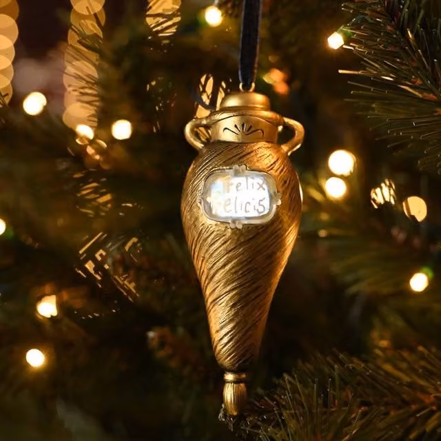 Warner Bros Harry Potter Alumni LED Hanging Decoration - Felix Felicis in Gold – 1