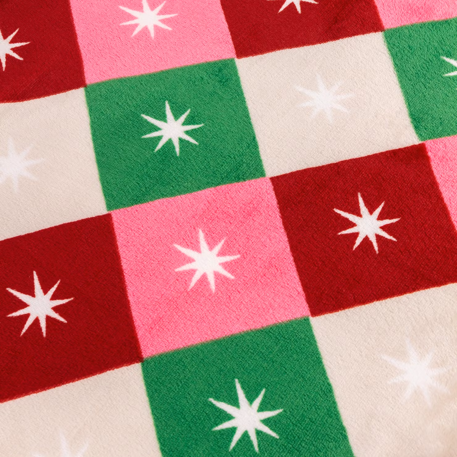 Furn Star Multicolour Geometric Sherpa Fleece Throw, W: 140 cm, L: 180 cm – 3