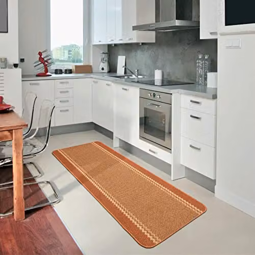 THE RUGS Machine Washable Modern Bordered Area Rug, W/D/H: 150 x 100 cm – 3