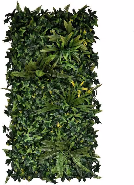 True Products Premium Artificial Green Dream Wall Panel, W: 100 cm, H: 50 cm