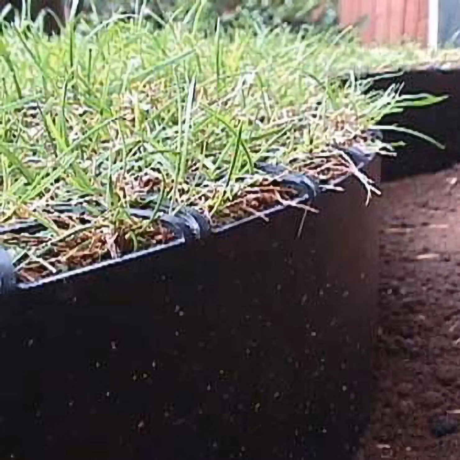 Primrose Flexible Garden Flower Border Edging in Black, 10m – 6