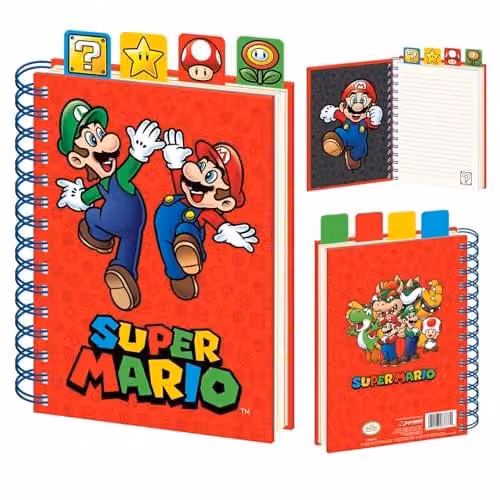 Pyramid International A5 Lined Softcover Notebook, Multicolour