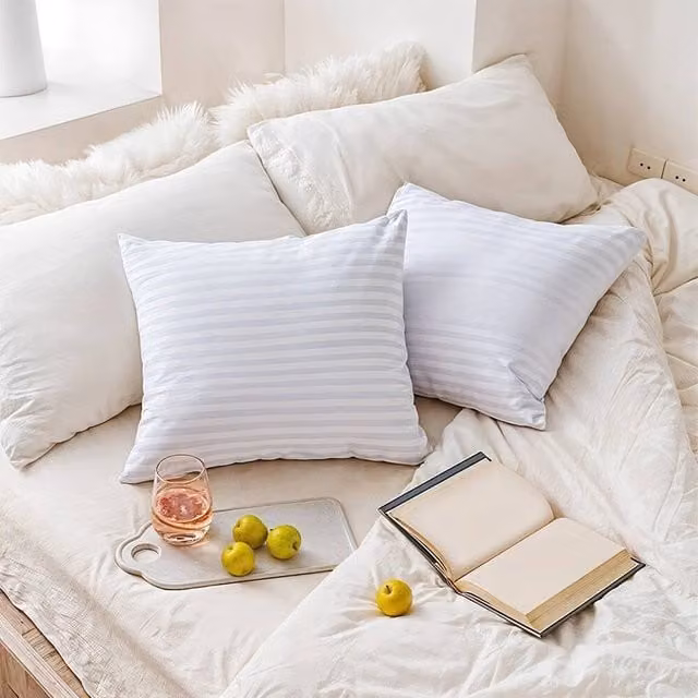 SPETLEK White Square Polyester Cushion Inserts, W/D/H: 40 x 40 x 40 cm – 1