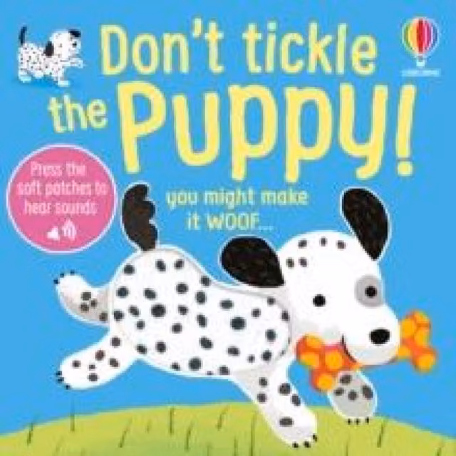 Don't Tickle the Puppy Board Book by Sam Taplin, Multicolour