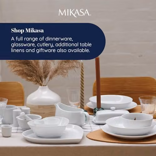 Mikasa Set of 4 Pebble-Shaped Cork Placemats, Beige, W: 38 cm, D: 30 cm – 4
