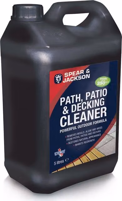 Spear & Jackson Path, Patio and Deck Cleaner in Black