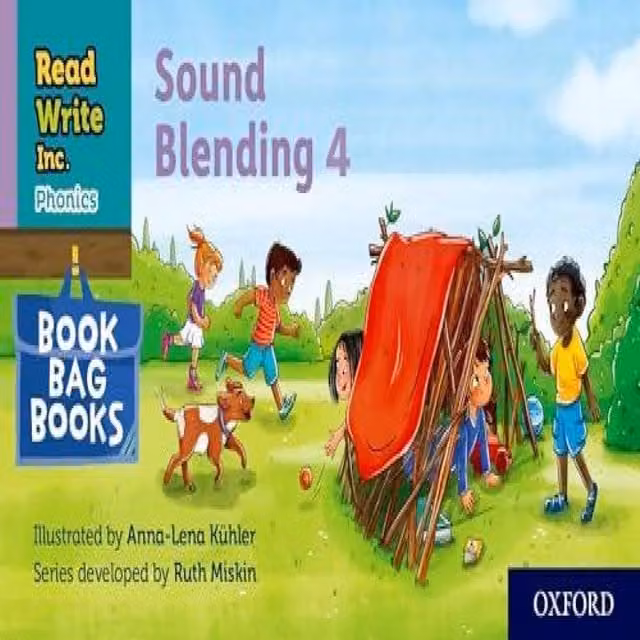 Oxford University Press Read Write Inc. Phonics Sound Blending Book Bag Book 4 Multicolour Paperback