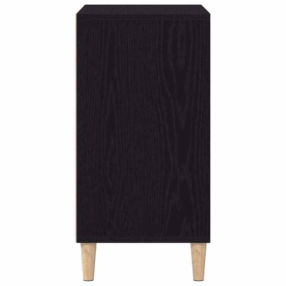 Berkfield Home Black Oak Sideboard, W/D/H: 57 x 35 x 70 cm – 5