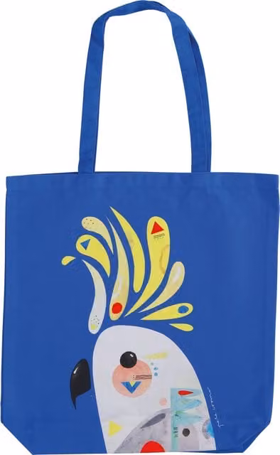 Maxwell Williams Pete Cromer Cockatoo Tote Bag in Blue