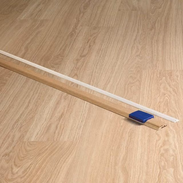 XtraStep 5 in 1 Laminate Flooring Trim Moulding, White Oak, W/D/H: 48 x 13 x 2150 mm