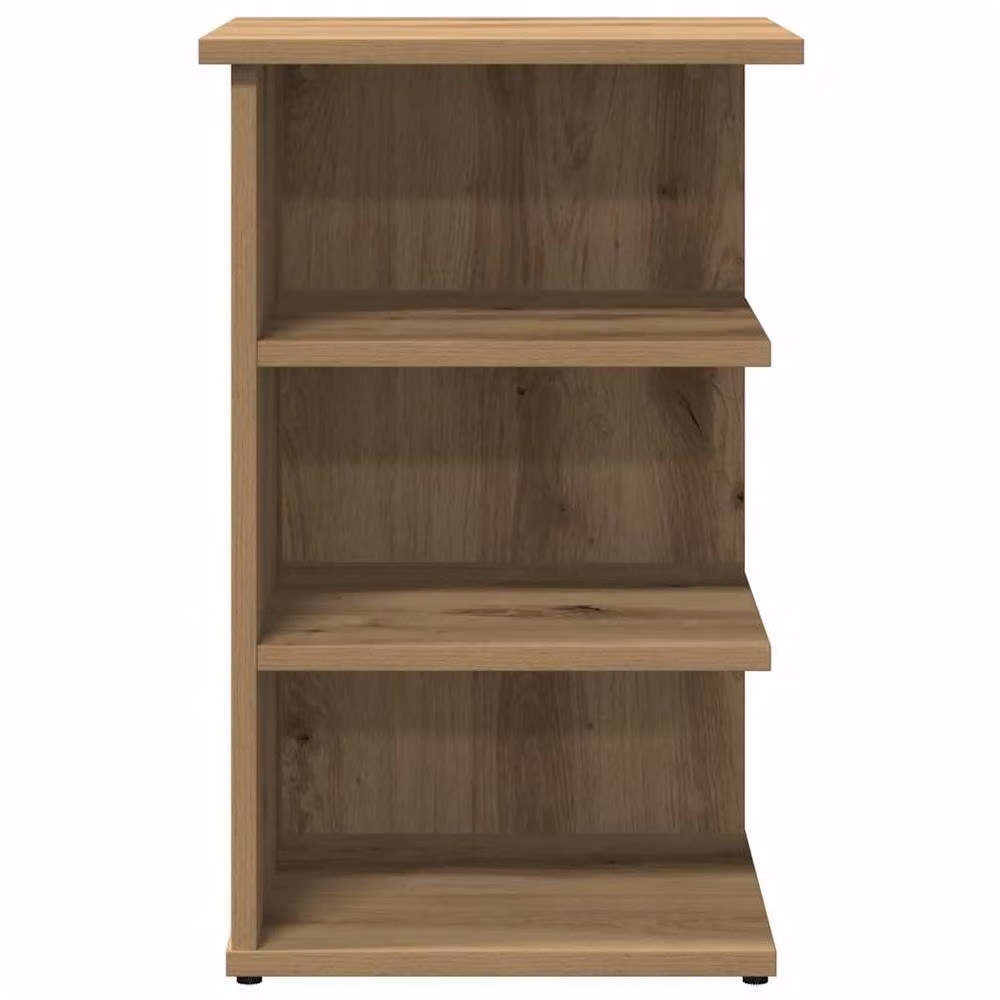 Berkfield Home Artisan Oak Sideboard in Brown, W/D/H: 35 x 35 x 55 cm – 3
