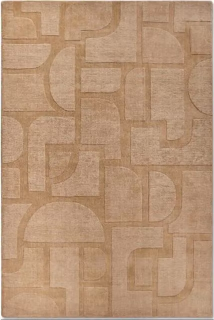 Villeroy & Boch 1906 Alexis Wool Rug in Beige with Geometric Design, W/D/H: 80 x 250 cm – 1