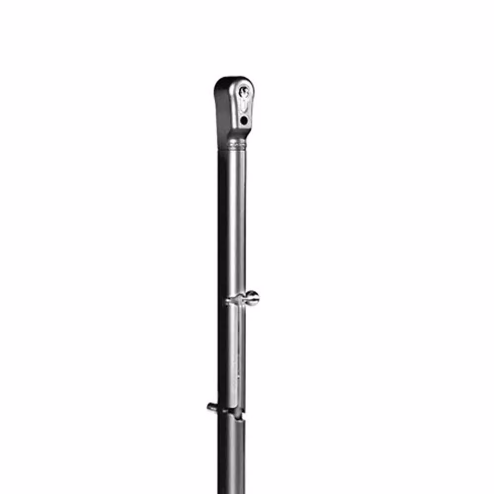 Locinox Lockable Drop Bolt for Ready Made Gates, Grey RAL 7016 – 2
