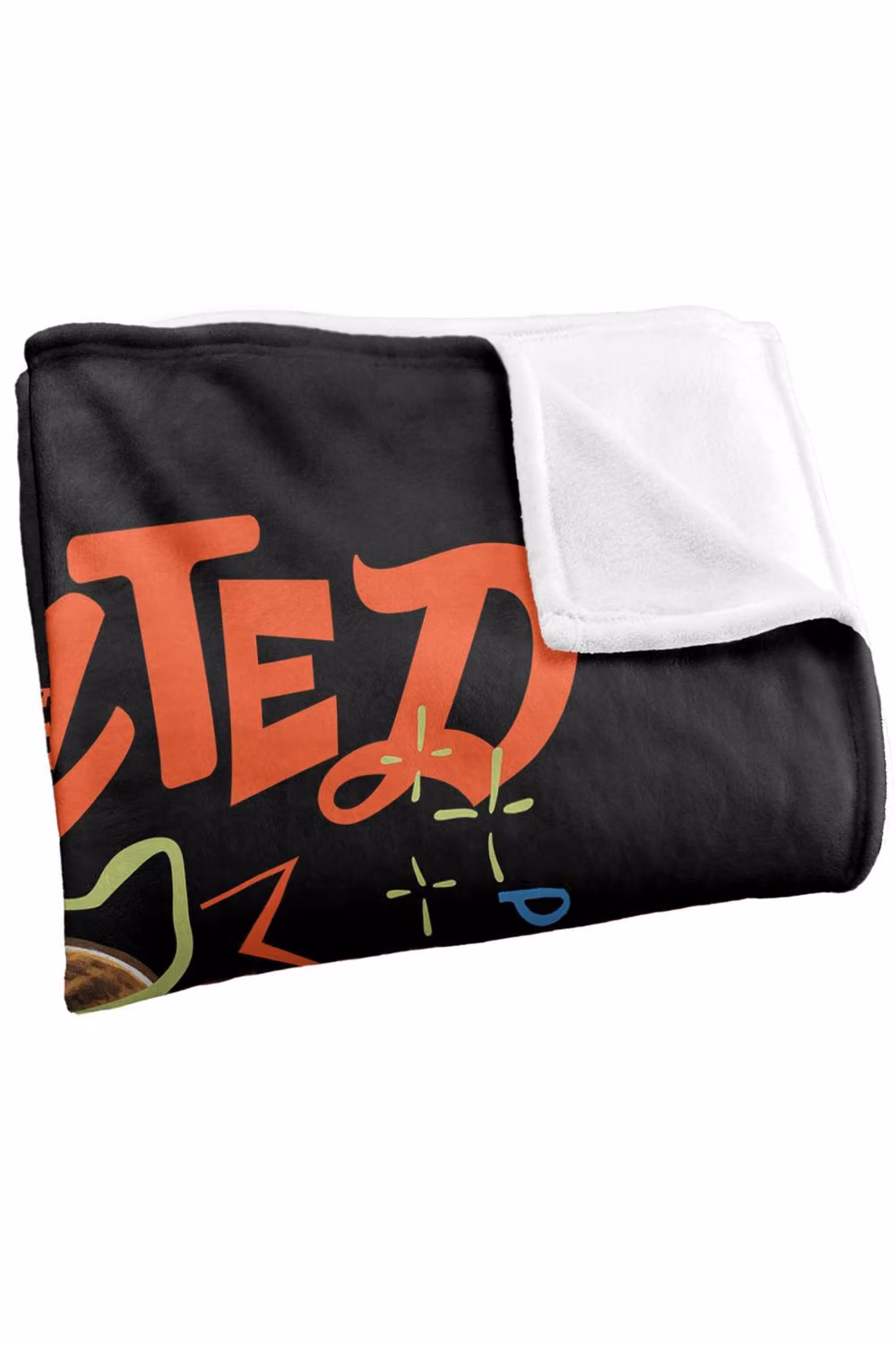 Netflix One Piece Wanted Dead Or Alive Scribbled Super Soft Fleece Throw Blanket, Multicolour, W/D/H: 152 x 127 cm – 3