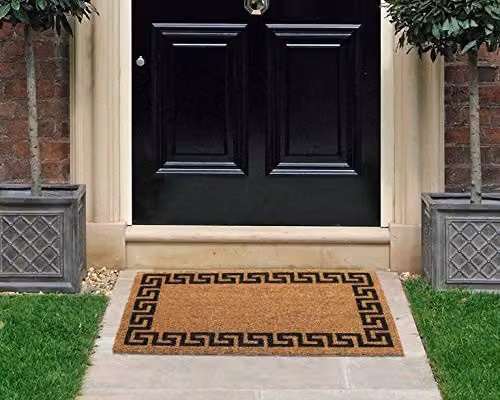 Coco&Coir Aztec Wall Natural Coir Indoor Door Mat with Non-Slip Backing, W/D: 45 x 75 cm – 2