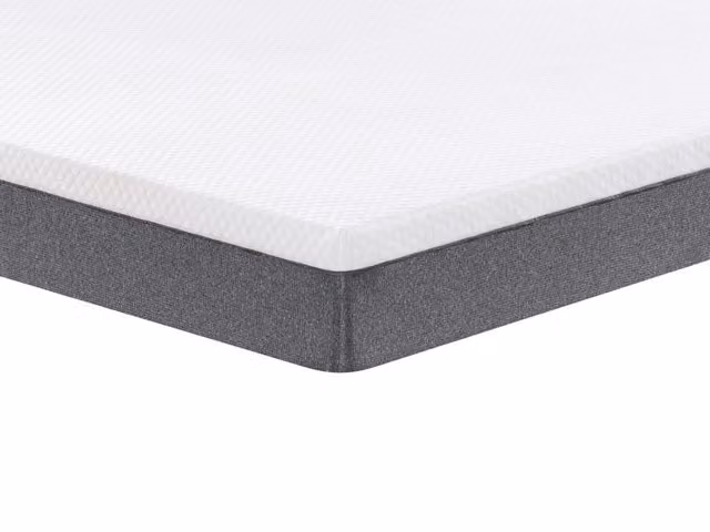 Snuggle Beds Comfort Foam Orthopaedic Mattress, Medium Firm, White, W/D/H: 180 x 200 x 20 cm