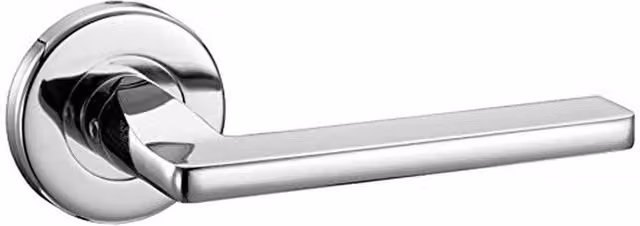 Golden Grace Lever Door Handles in Chrome