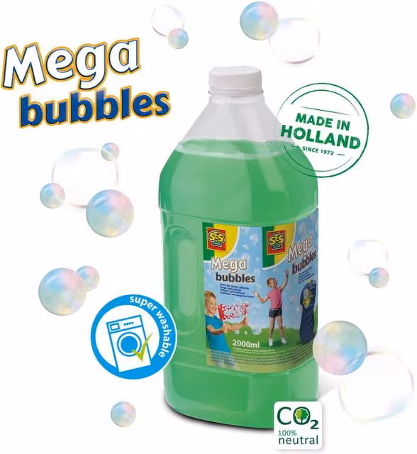 SES Mega Bubbles Refill, 2000ml, Green
