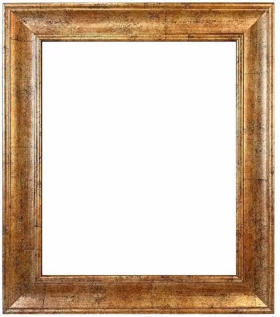 Frames & Mirrors 4U Scandi Antique Gold Rectangular Photo Frame, W: 60.96 cm, H: 45.72 cm