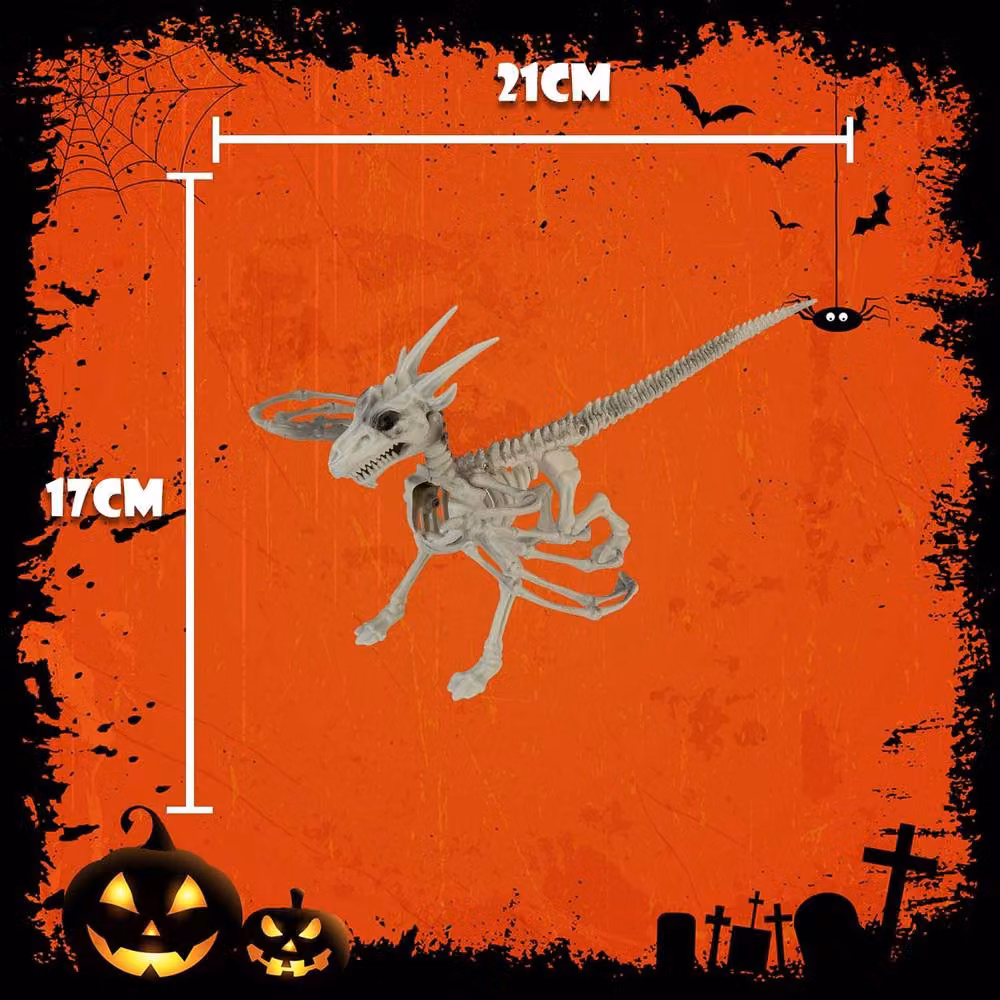 VFM e-Store White Dragon Skeleton Halloween Decoration Accessory – 2