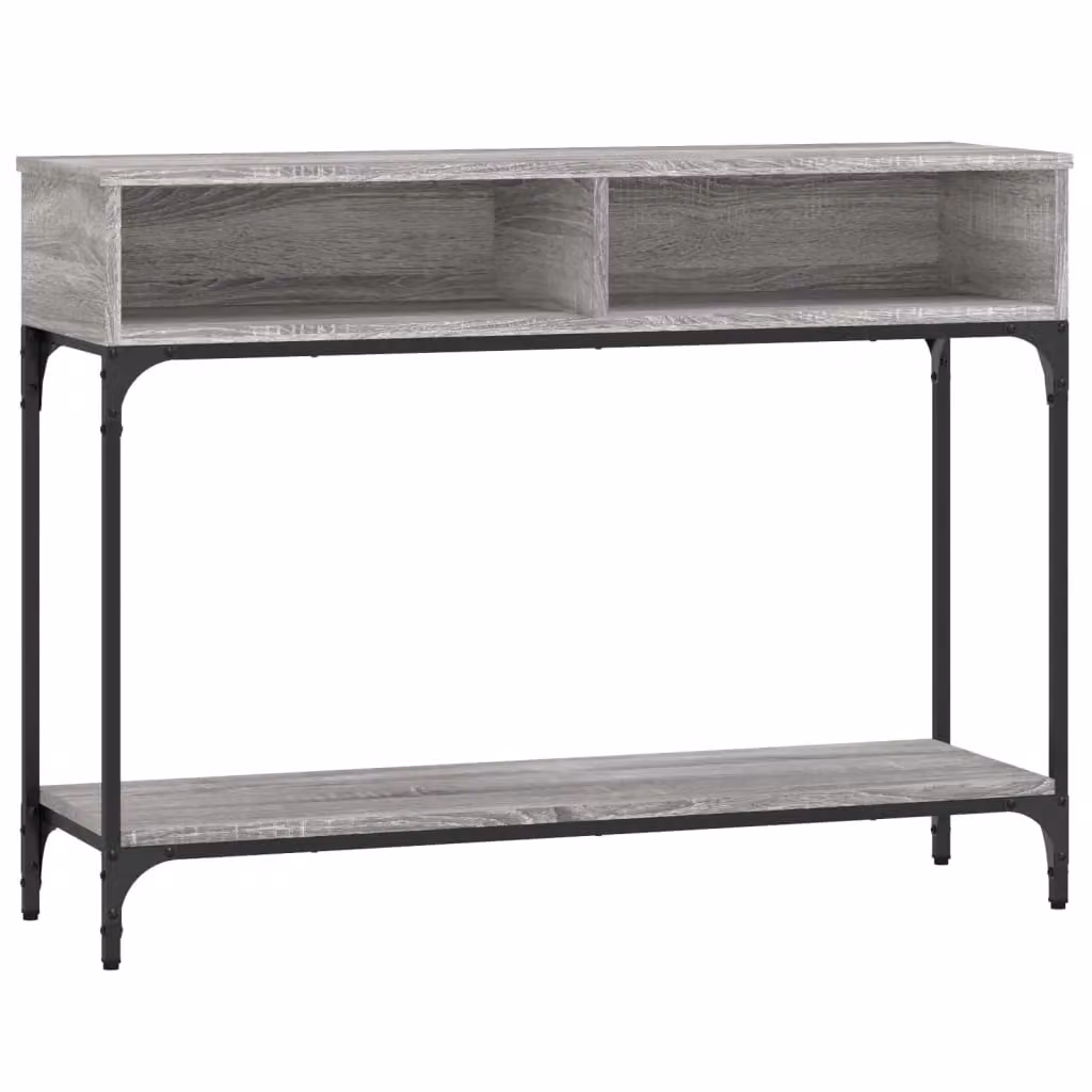 Berkfield Home Grey Sonoma Console Table, W/D/H: 100 x 30.5 x 75 cm – 2