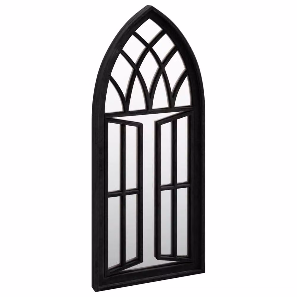 Berkfield Home Antique Black Metal Rectangular Wall Mirror W/H: 70 x 30 cm – 3