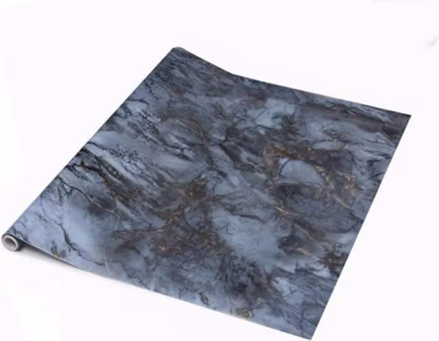D-C-Fix Romeo Gold Self Adhesive Vinyl Wrap Film in Grey, W: 67.5 cm, H: 200 cm – 1