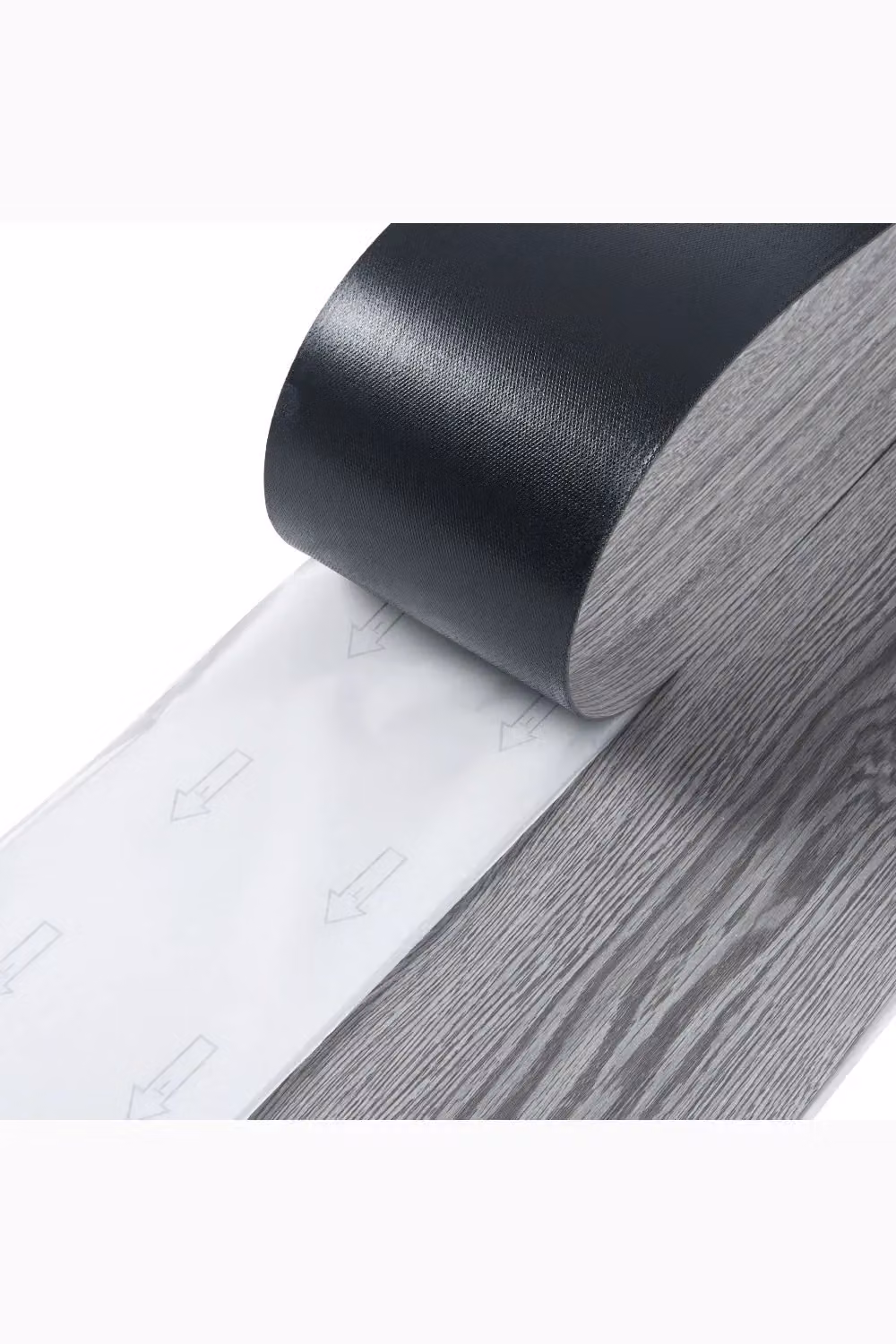 Living and Home 36 Piece Self-Adhesive Rustic Wood Look PVC Flooring Planks in Grey – 3