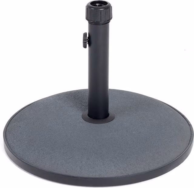 Charles Bentley 15kg Grey Concrete Parasol Base
