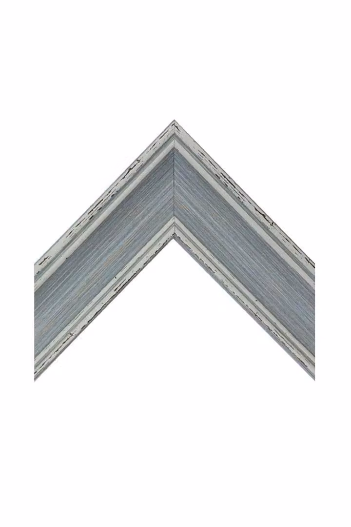 Frames & Mirrors 4U Scandi Slate Grey and Blue Rectangular Single Photo Frame, 22.86 x 22.86 cm – 2