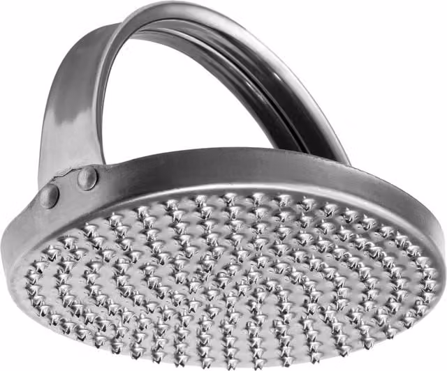 Orsina Versatile Round Stainless Steel Fine Grater in Silver – 1
