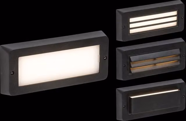 Netlighting CCT Adjustable LED Surface Mount Brick Light, Black, IP65, 5W – 5