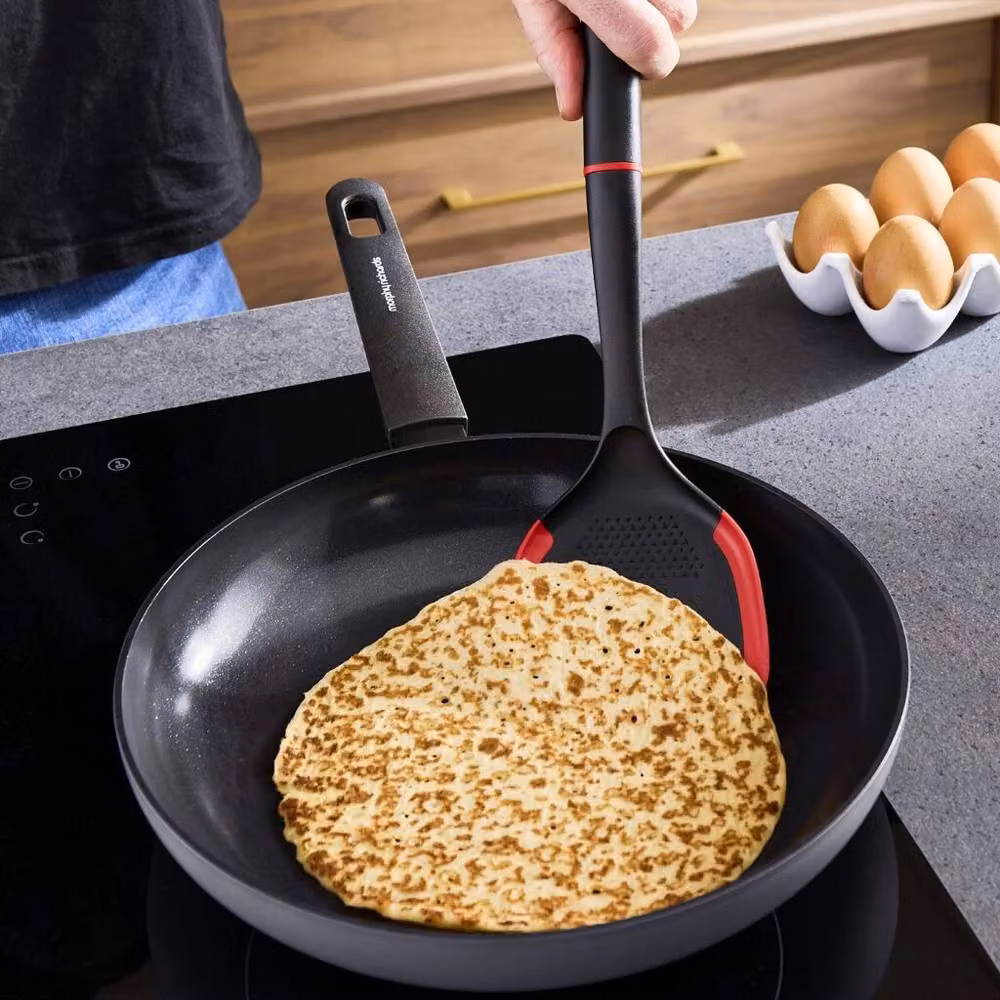 Morphy Richards Grey Aluminium Frying Pan with Ceramic Coating, Diameter: 24 cm – 13